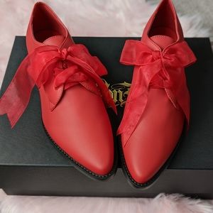 NIB Von D Shoes Red Coven II Size 8